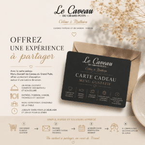 Carte Cadeau (Menu Gustatif)